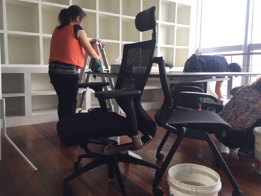 沙河口区办公室清洁案例