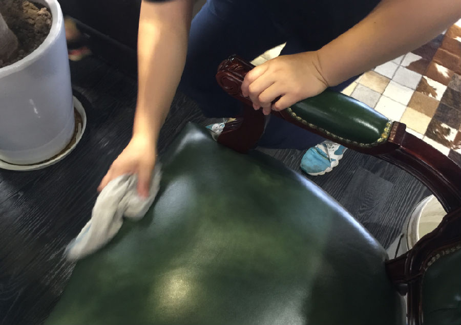 沙河口区家具清洗案例